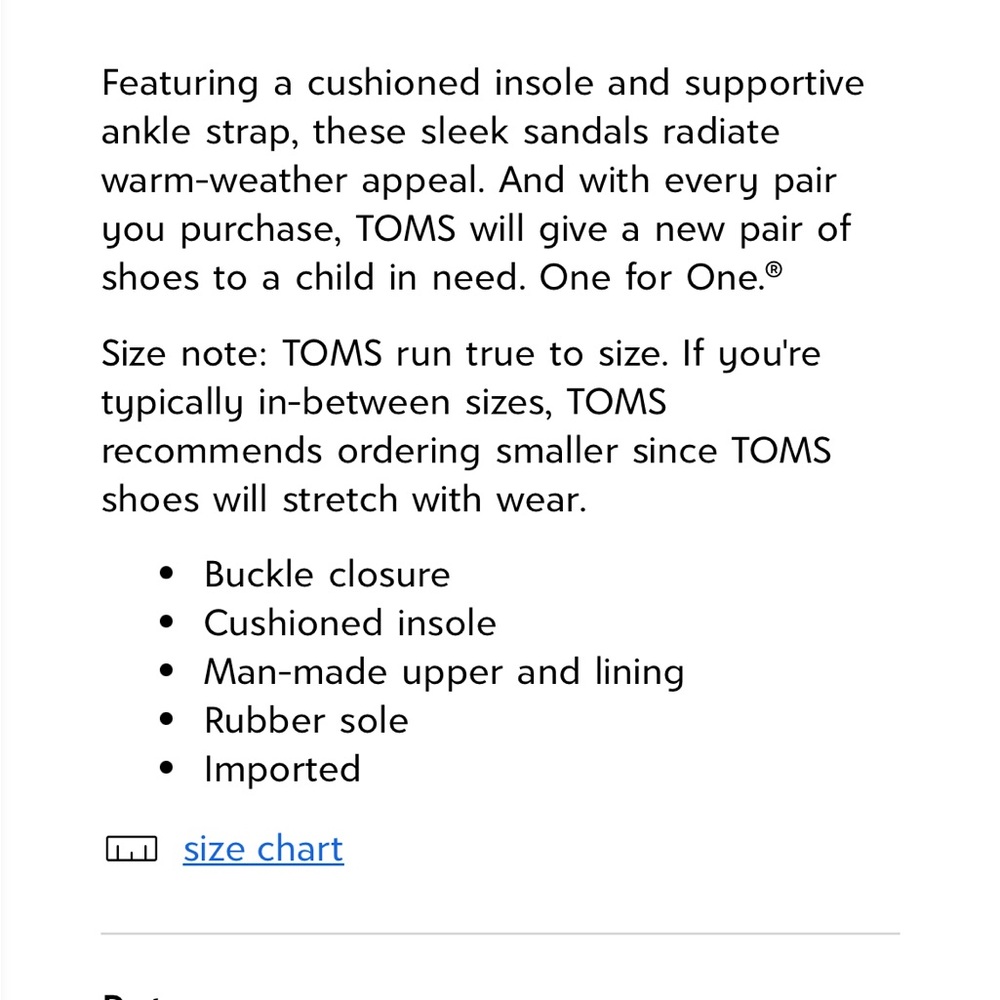 TOMS |โ Beige & Red Cork Zoe Sandal - Picture 11 of 11